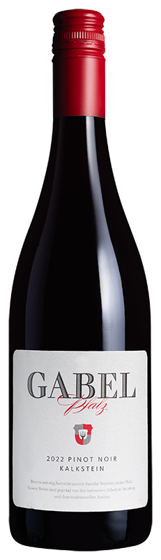 Gabel Pinot Noir Kalkstein Pfalz Organic Red Wine