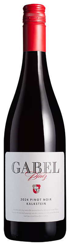 Gabel Pinot Noir Kalkstein Pfalz Organic Red Wine